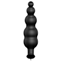 Miniatyrbillede 3 af 10: Pretty Love - Anal Plug Silikone Ekstra Stimulation Og 12 Vibrationstilstande Sort