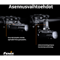 Pikkukuva 2 / 2: Fenix ALD-10 GoPro-pyöräkiinnike