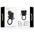 Miniatyrbillede 9 af 9: Coquette Chic Desire - Cock Ring Sommerfugl Med Vibrator Sort/ Guld