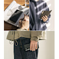 Miniatyrbillede 2 af 9: Lædertaske med klap til Galaxy S22+ Folio Signature sort