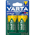 Pikkukuva 2 / 2: Ladattava Ni-MH-Akku D | 1.2 V DC | 3000 mAh | Esiladattu | 2 - Läpipainopakkaus | HR20 | Keltainen / Vihreä