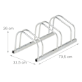 Miniatyrbillede 4 af 8: Cykelstativ til 3 cykler