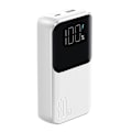 Pikkukuva 1 / 7: Minivirtalähde 10000mAh sisäänrakennetuilla kaapeleilla JR-PBC06 30W valkoinen