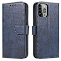 Miniatyrbillede 1 af 7: Cover med klap og pung til Samsung S24 Ultra Magnet Case, blå