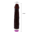 Pikkukuva 4 / 6: Baile - Waves Of Pleasure Vibrator 23 cm ruskea