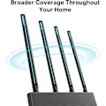 Miniatyrbillede 7 af 7: TP-LINK Archer C80 Dual-band - WiFi router
