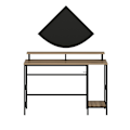 Miniatyrbillede 6 af 7: Study Desk Greta L - Dore, Sort
