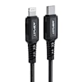 Pikkukuva 8 / 9: MFI-kaapeli iPhonelle USB-C - Lightning 30W 3A 1,8m musta
