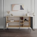 Miniatyrbild 2 av 4: Console Clara Console - Ek, antracit