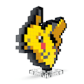 Miniatyrbillede 2 af 4: Mega Pokémon Pixel Art Pikachu