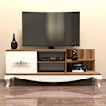 Miniatyrbillede 2 af 4: TV Stand Sultan - Valnød, Hvid