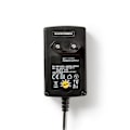 Miniatyrbillede 2 af 3: Universal AC Power Adapter | 27 W | 3 - 12 V DC | 1.80 m | 2.25 A A | 6 plug(s) | Sort