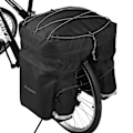 Miniatyrbillede 1 af 9: Rummelig cykeltaske 60 l til bagagerum + regnslag, sort
