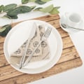 Miniatyrbillede 2 af 5: Rektangulær køkkenmåtte i imiteret træ, plast af høj kvalitet