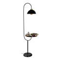 Miniatyrbild 3 av 3: Golvlampa Zümrüt Siyah Lambader Retro 3 Başlıklı