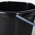 Miniatyrbillede 4 af 8: Sort plastspand 10 l
