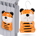 Miniatyrbild 1 av 8: Söt tiger luftfuktare i keramik för barnrum, hängs på element