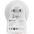 Miniatyrbillede 3 af 7: Rejseadapter Europa til USA etc. 2xUSB-A 12W Jordet
