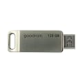 Miniatyrbillede 4 af 5: Pendrive 128GB to USB 3.2 stik + USB-C OTG ODA3 sølv