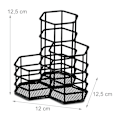 Miniatyrbillede 4 af 7: Børsteholder med 3 rum