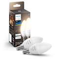 Miniatyrbillede 1 af 8: Hue White E14 Crown 2-pak