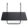 Miniatyrbillede 2 af 9: Slidstærkt altanbord 60x43cm foldbart Sofotel SO-982 sort
