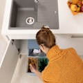 Miniatyrbild 3 av 9: Utdragbar källsortering 3 sophinkar