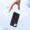 Miniatyrbillede 3 af 8: Gummi fleksibelt silikone cover til iPhone 13 mini sort
