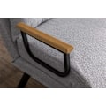 Miniatyrbillede 5 af 9: 1-sædet sovesofa Sando Single - Teddy stof - Grå
