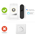 Miniatyrbillede 7 af 9: SmartLife Fuld Farve Pære | Wi-Fi | E27 | 806 lm | 9 W | RGB / Varm til kølig hvid | 2700 - 6500 K | Android™ / IOS | Pære | 2 stk.