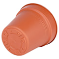 Miniatyrbillede 6 af 8: Rund havekrukke i plast 17 cm 3 stk.
