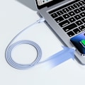 Pikkukuva 6 / 9: Kaapeli iPhonelle USB-A - Lightning 2.4A 1.2m sininen