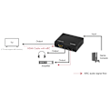 Miniatyrbillede 6 af 6: HDMI Audio Extractor 2/5.1CH 4K ARC HDR SPDIF
