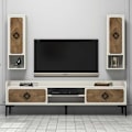 Miniatyrbillede 3 af 6: TV enhed Samba - Creme