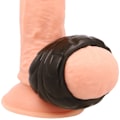 Miniatyrbillede 1 af 8: Powering - Super fleksibel og modstandsdygtig penisring 5 Cm Pr11 Sort