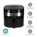 Miniatyrbillede 1 af 9: SmartLife Varmluftfrituregryde | Wi-Fi | 7,2 l | Timer: 240 min | Antal forudindstillede programmer: 8 | Digital | Android™ / IOS | Sort