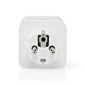 Pikkukuva 5 / 9: SmartLife Älypistorasia | Zigbee 3.0 | IP21 | Virtamittari | 3680 W | Hybrid (CEE 7/7) | 0 - 55 °C | Android™ / IOS | Valkoinen | 1 kpl