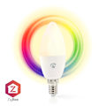 Pikkukuva 1 / 6: SmartLife RGB Lamppu | Zigbee 3.0 | E14 | 470 lm | 4.9 W | Lämpimästä kylmään valkoiseen / RGB | 2200 - 6500 K | Android™ / IOS | Kynttilä | 1 kpl