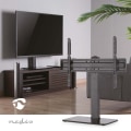 Miniatyrbillede 2 af 9: Fast TV Stand | 37 - 70 " | Maksimal vægt: 40 kg | Justerbare forudfastsatte højder | Hærdet Glas / Stål | Sort