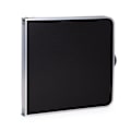 Miniatyrbillede 4 af 10: Turistbord foldbart campingbord sort plade 120 x 60 cm