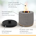 Miniatyrbillede 2 af 2: Bordplade Fire Pit - Mini Pejs - Ø10cm