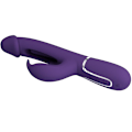 Miniatyrbillede 5 af 10: Pretty Love - Kampas Rabbit 3 i 1 multifunktionsvibrator med tungeviolet