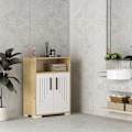 Miniatyrbillede 1 af 5: Multi Purpose Cabinet Moon - Safir Eg, Hvid