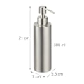 Miniatyrbillede 4 af 6: Sæbepumpe i rustfrit stål 300 ml