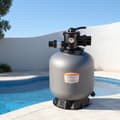 Miniatyrbillede 4 af 5: Sandfiltersystem til pool, 18 tommer, 40 GPM, 7-vejs ventil