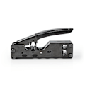 Miniatyrbillede 3 af 9: Crimp Tang | CAT5 / CAT5e / CAT6 / CAT6a / CAT7 / RJ12 / RJ45 | Klipper / Plier | ABS / Stål | Sort