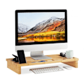 Miniatyrbillede 1 af 8: Monitorstativ i bambus