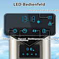Miniatyrbild 4 av 5: Isbitsmaskin 24kg per dag krossad ismaskin ismaskin isbitsmaskin inklusive spade timer 2,5L vattentank