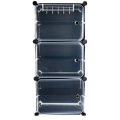 Miniatyrbillede 4 af 6: Iso Trade skoskab 44,5 x 93 x 30 cm sort