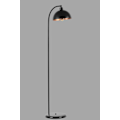 Miniatyrbillede 3 af 4: Gulvlampe Azra Siyah Retro Başlıklı Lambader